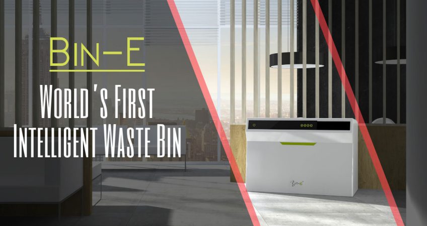 Bin-E: World's First Intelligent Waste Bin