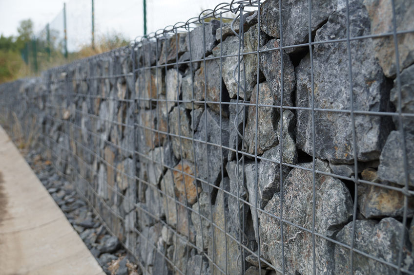 Details about   Gabion Wall with Cover 19.7'x1.6'x3.3' Gabion Stones Wall Cage Basket Fence